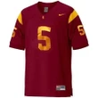 USC Trojans #5 Reggie Bush Red Football Jersey , NCAA jerseys