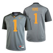 Male Tennessee Volunteers Gray Jalen Hurd College Football Limited Gray Edition Jersey