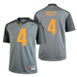 Male Tennessee Volunteers Gray John Kelly College Football Limited Gray Edition Jersey