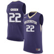 Washington Huskies Purple Dominic Green NCAA Basketball Jersey