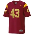 USC Trojans #43 Troy Polamalu Red Football Jersey , NCAA jerseys