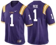 Male LSU Tigers Purple Eric Reid NCAA Football Jersey , NCAA jerseys