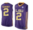 LSU Tigers Purple Antonio Blakeney NCAA Basketball Jersey , NCAA jerseys