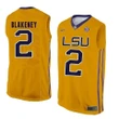 LSU Tigers Gold Antonio Blakeney NCAA Basketball Jersey , NCAA jerseys