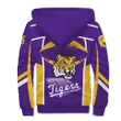 Lsu Tigers Football Team 3d Printed Unisex Fleece Zipper Jacket , NCAA jerseys