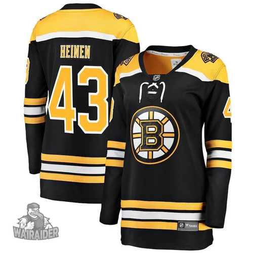 Danton Heinen Boston Bruins Pocopato Women's Breakaway Player Jersey - Black , NHL Jersey, Hockey Jerseys