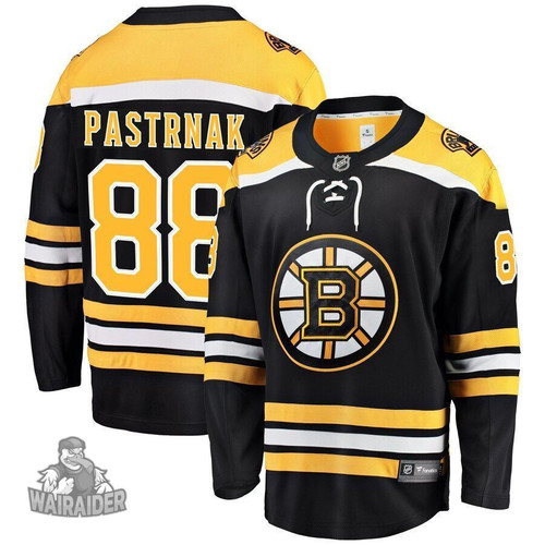 David Pastrnak Boston Bruins Pocopato Home Premier Breakaway Player Jersey - Black , NHL Jersey, Hockey Jerseys
