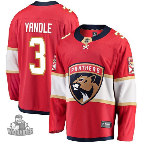 Keith Yandle Florida Panthers Pocopato Breakaway Jersey - Red , NHL Jersey, Hockey Jerseys