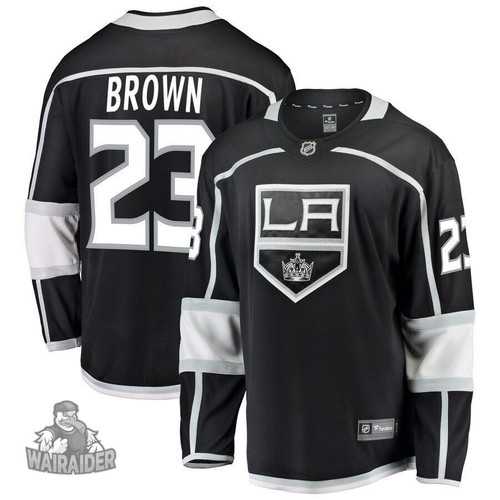 Dustin Brown Los Angeles Kings Pocopato Breakaway Jersey - Black , NHL Jersey, Hockey Jerseys