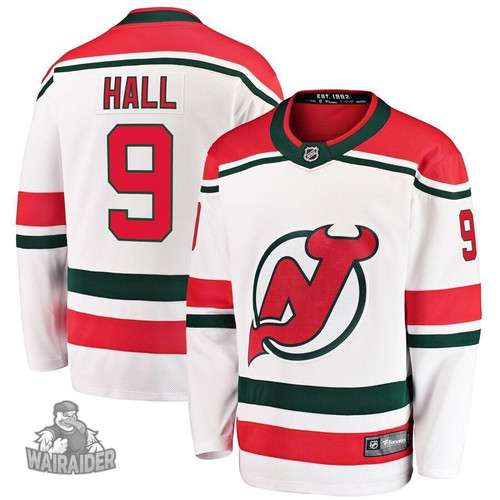 Taylor Hall New Jersey Devils Pocopato Alternate Breakaway Player Jersey - White , NHL Jersey, Hockey Jerseys