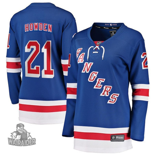 Brett Howden New York Rangers Pocopato Women's Home Breakaway Player- Blue Jersey