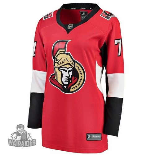 Chris Tierney Ottawa Senators Pocopato Women's Home Breakaway Player Jersey - Red , NHL Jersey, Hockey Jerseys