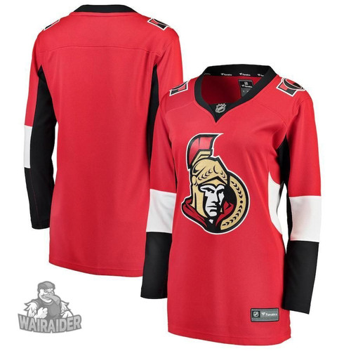 Ottawa Senators Pocopato Women's Breakaway Home Blank Jersey - Red , NHL Jersey, Hockey Jerseys