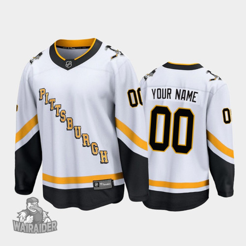 Pittsburgh Penguins Men's Custom Special Edition 2021 Jersey, White, NHL Jersey - Pocopato
