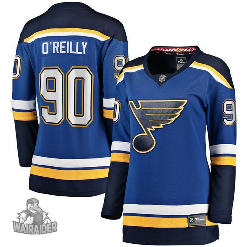 Ryan O'Reilly St. Louis Blues Pocopato Women's Breakaway Jersey - Blue , NHL Jersey, Hockey Jerseys