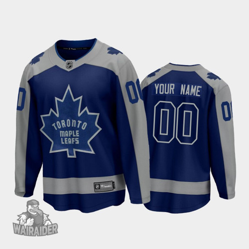 Toronto Maple Leafs Men's Custom Special Edition 2021 Jersey, Blue, NHL Jersey - Pocopato