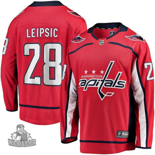Brendan Leipsic Washington Capitals Pocopato Replica Player- Red Jersey