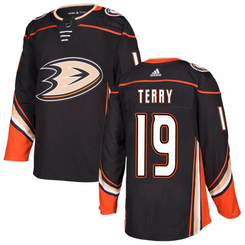 Men's Troy Terry Anaheim Ducks Home Jersey - Black