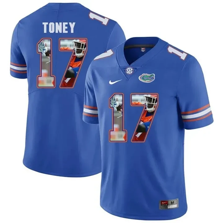 Florida Gators Royal Kadarius Toney College Football Portrait Jersey , NCAA jerseys