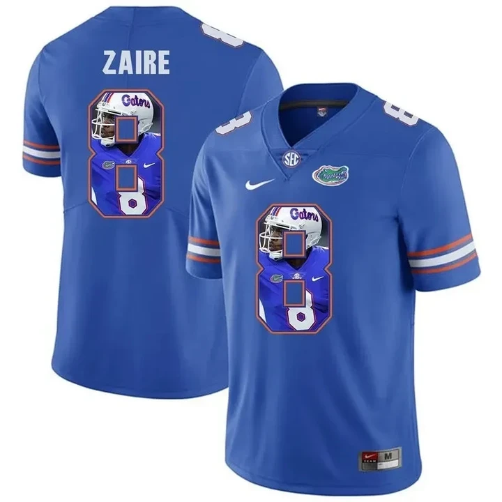 Florida Gators Royal Malik Zaire College Football Portrait Jersey , NCAA jerseys