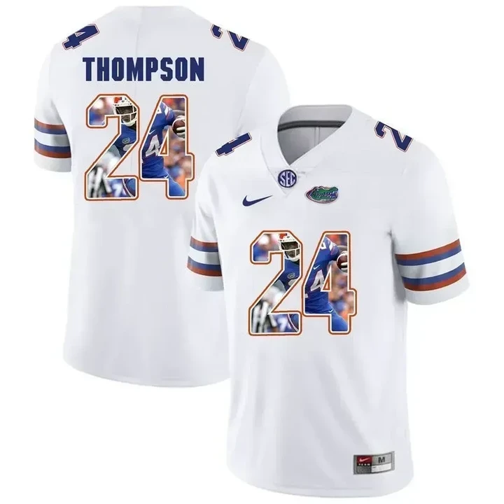 Florida Gators White Mark Thompson College Football Portrait Jersey , NCAA jerseys