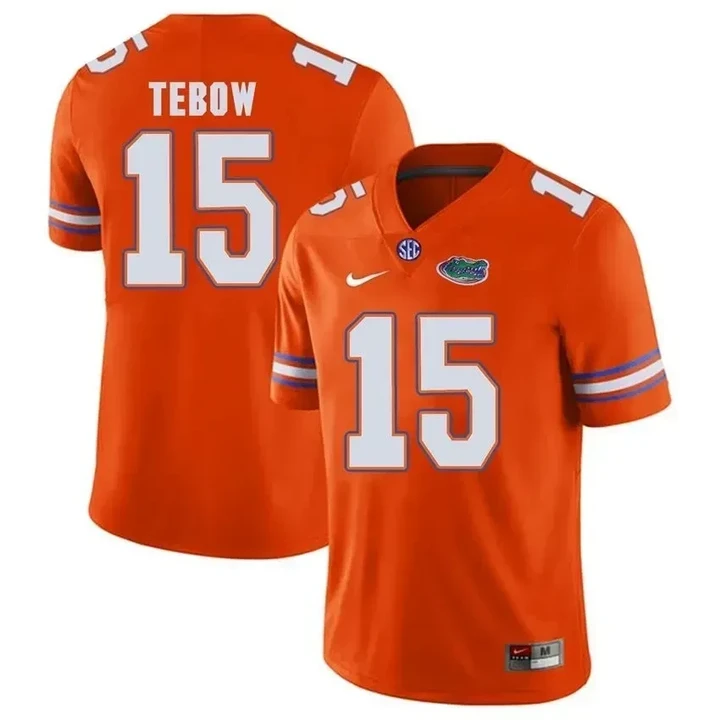 Florida Gators Orange Tim Tebow Football Player Performance Jersey , NCAA jerseys