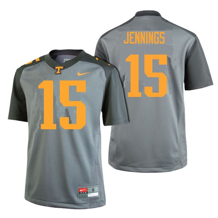 Male Tennessee Volunteers Gray Jauan Jennings College Football Limited Gray Edition Jersey