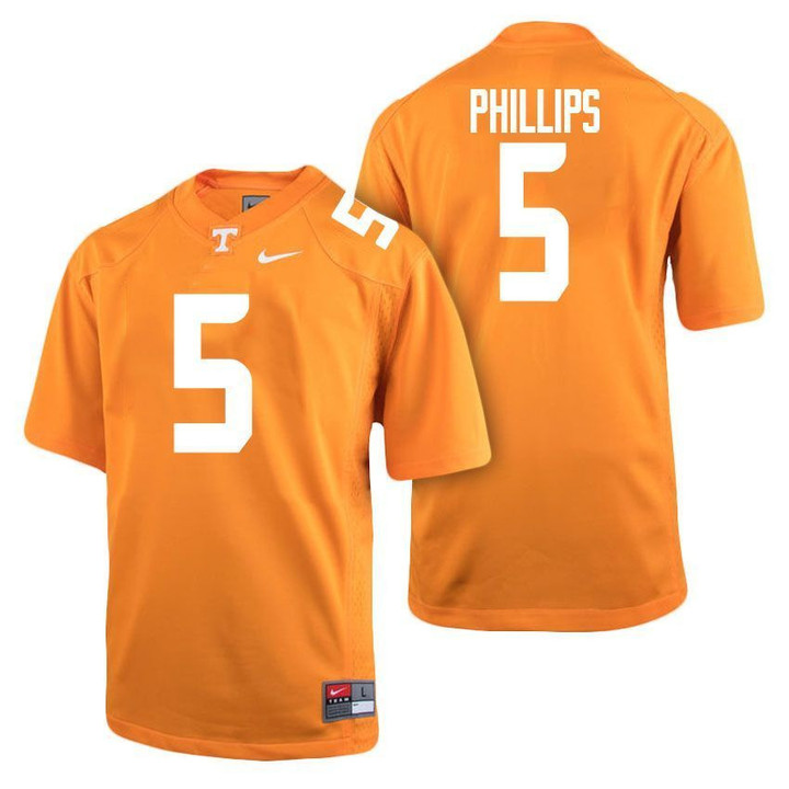Male Tennessee Volunteers Orange Kyle Phillips College Football Freshman Limited Jersey