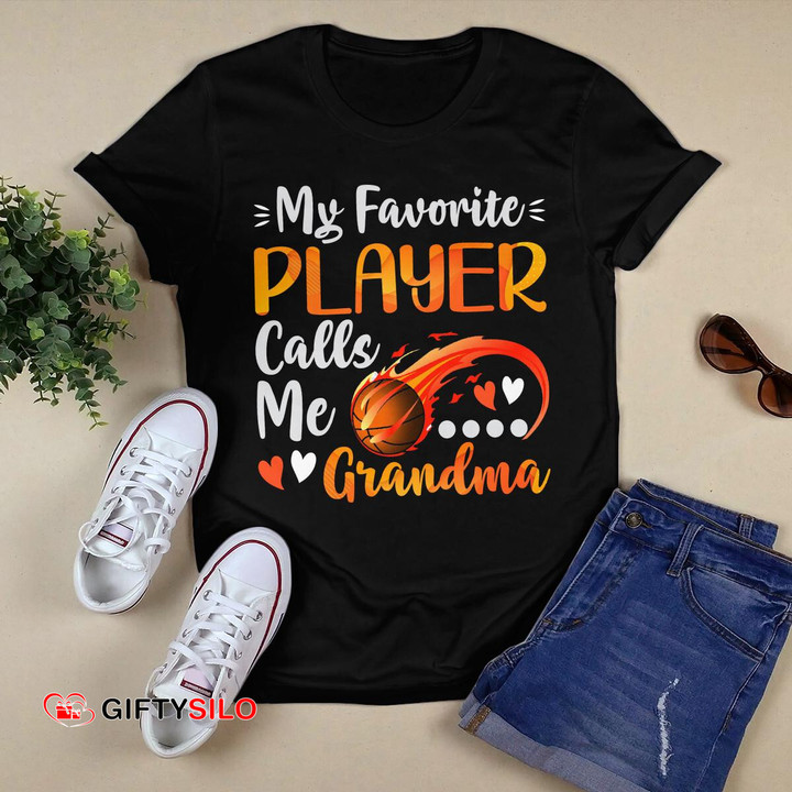 My favorite player calls me grandma basketball T shirt