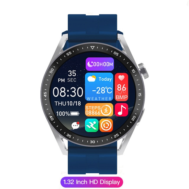New NFC Smart Watch 2022 Wireless Charging Smartwatch Bluetooth Calls Watches
