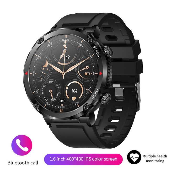 2022 Smart Watch Men 1.6 Inch Full Touch Bracelet Fitness Tracker Sports Watches Bluetooth Call