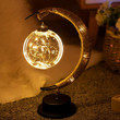 This discount is for you : 3D Night Lamp LED Moon Sepak Takraw Lamp Christmas Decoration Night Light Bedside Light