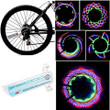 This is the discount for you : Bicycle Motorcycle Bike Tyre Tire Wheel Lights Spoke Light Lamp Outdoor Cycling Lights For 24 Inches Wheel