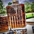 This a discount for you : Father's day gift| We The People American Flag| Whiskey Decanter