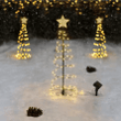 This is a discount for you : Solar Metal LED Christmas Tree Decoration String Lights