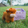 THIS IS A DISCOUNT FOR YOU - Simulation Highland Cow Soft Highland Cow Fluffy Cow Animal Brown Highland Cow Stuffed Animal Plush Toy Cartoon Realistic Gift