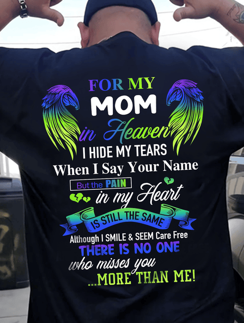 THIS IS A DISCOUNT FOR YOU - For my mom in heaven - Thank you for the memories T-shirt