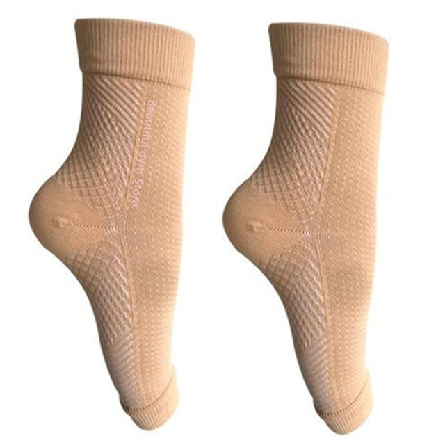 This is the discount for you : Foot Angel Anti Fatigue Compression Foot Sleeve Ankle Support Running Cycle Basketball Sports Socks Outdoor Ankle Brace Sock