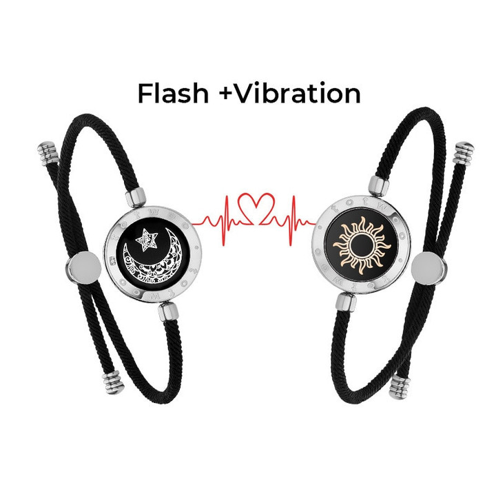 This discount is for you : Long Distance Love Bracelets with Vibrating Technology