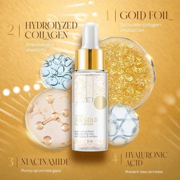 This discount is for you : 24K GOLD COLLAGEN BOOSTER SERUM