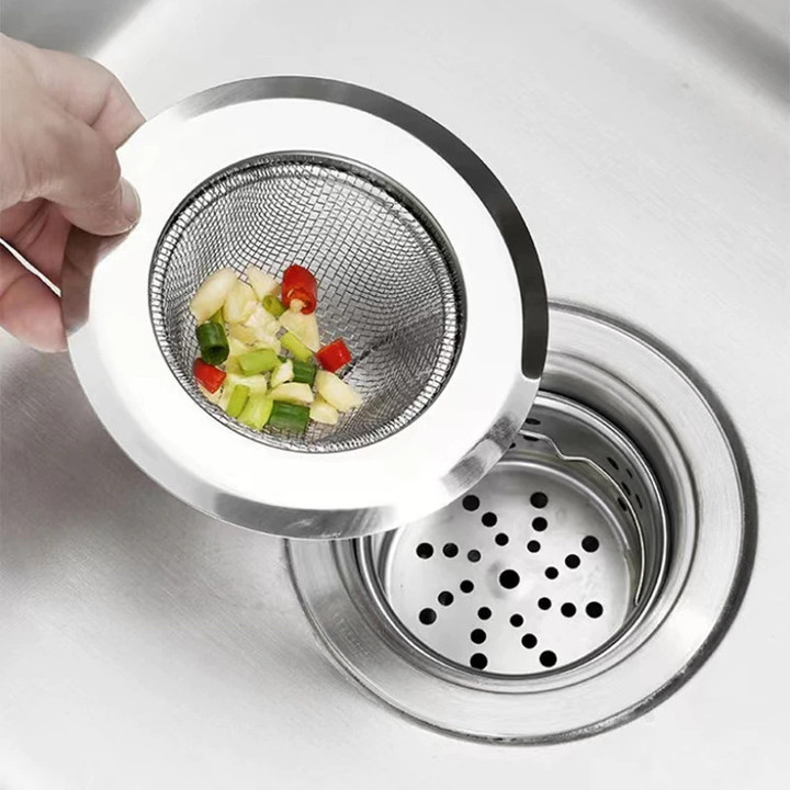 This discount is for you : Stainless Steel Sink Filter👍