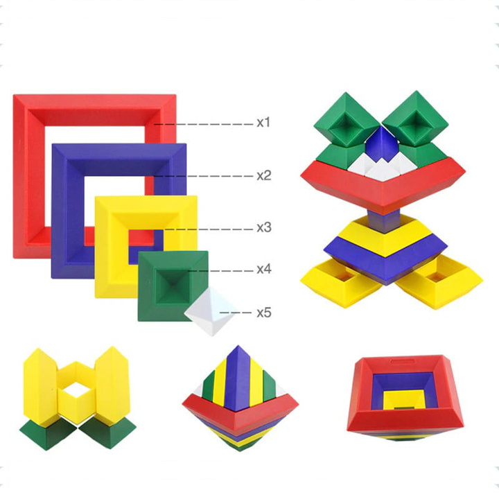 This discount is for you : Pyramids Stacking Blocks