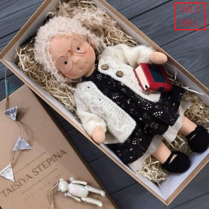This discount is for you : 👧Handmade Waldorf Doll - Elena