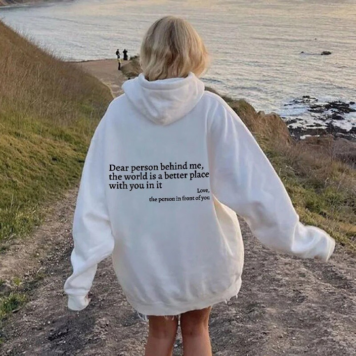 This a discount for you : 🎁DEAR PERSON BEHIND ME SWEATSHIRT