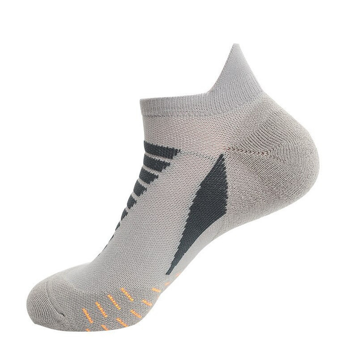 This a discount for you : New Men's Compression Socks Sports And Leisure Thickening Non-slip Invisible Breathable Cotton Boat Socks Fitness Bodybuilding