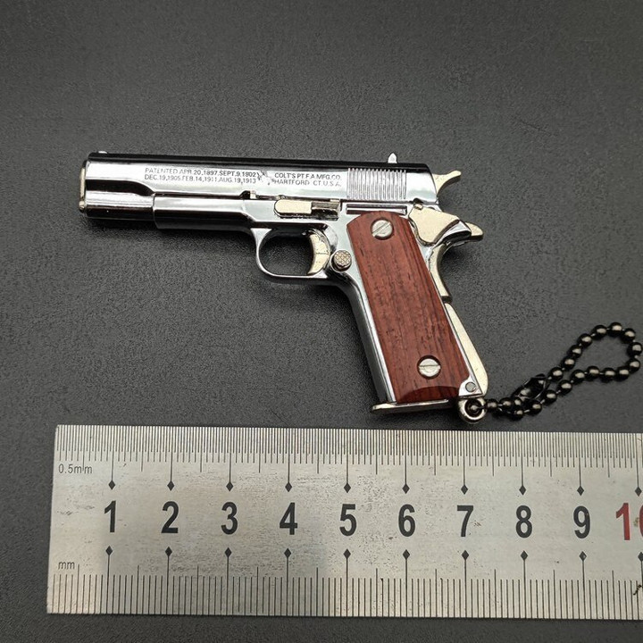This discount is for you : Gift Pendant Ornaments Children Toy Model Pistol