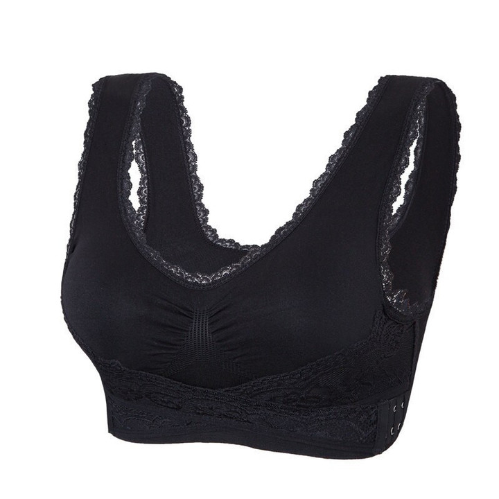This a discount for you : LAST DAY SALE 70% – Comfy Corset Bra Front Cross Side Buckle Lace Bras