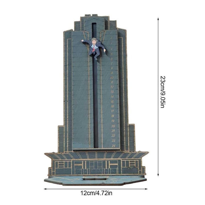 This a discount for you : Die Hard Advent Calendar - Hans Gruber Falling off of Nakatomi Plaza