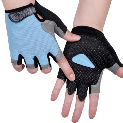 This a discount for you : Anti Slip Shock Breathable Half Finger Gloves Breathable Cycling Gloves Fitness Gym Bodybuilding Crossfit Exercise Sports Gloves