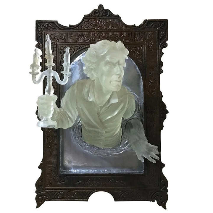 This a discount for you : SPOOKY WALL SCULPTURES OFVICTORIAN GHOSTS EMERGINGFROM A MIRROR